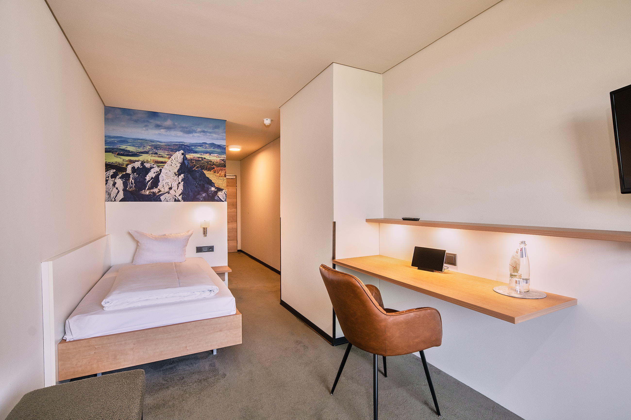 Einzelzimmer Hotel Berghof Almendorf